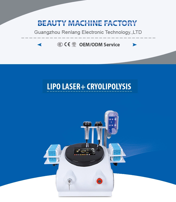 2019 Hot Sale New Portable Cryolipolysis Fat Freeze Lipo Laser Cavitation RF 4 in 1 Home Use Body Slimming Machine