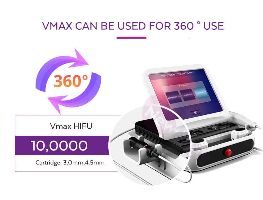 3D Hifu Home Use 2021 New Technology Face Lifting 2 in 1 Vmax Hifu Beauty Equipment