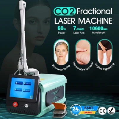 CE Fractional CO2 Laser Faltenentfernung Pigmentierung Dehnungsstreifen Entfernung Haut Vagina Straffung Verjüngung Chirurgie Professionelle Schönheitsausrüstung Maschine
